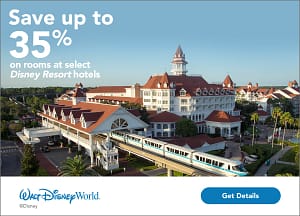 Walt Disney World Promotion - Save up to 35% on rooms at select Walt Disney World Resort hotels