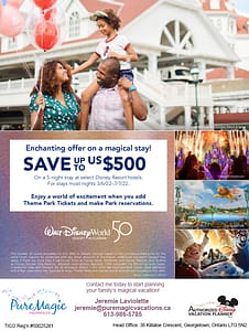 Save Up to $500 USD on a 5-Night Stay at Selected Disney Resort Hotels in Spring and Early Summer 2022