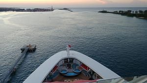 Bow of the Disney Dream